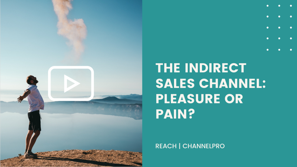 The indirect sales channel: pleasure or pain?